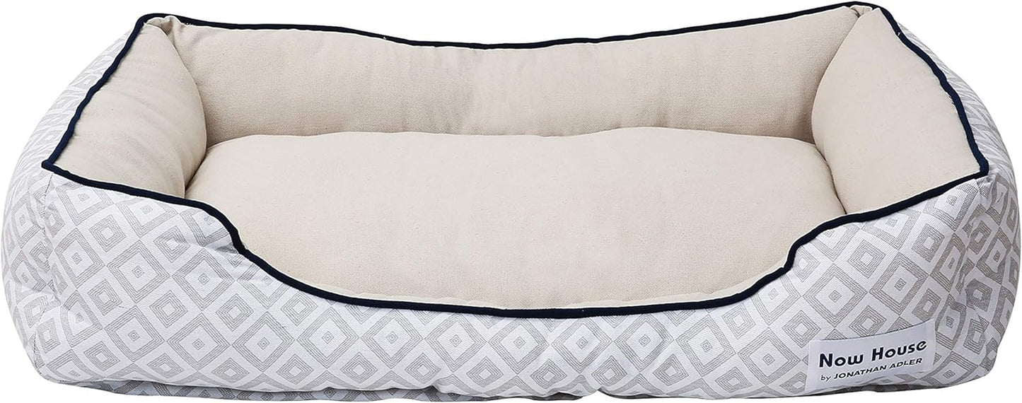 Now House for Pets by Grey Diamond Medium Washable Cuddler Dog Bed for Medium Breeds