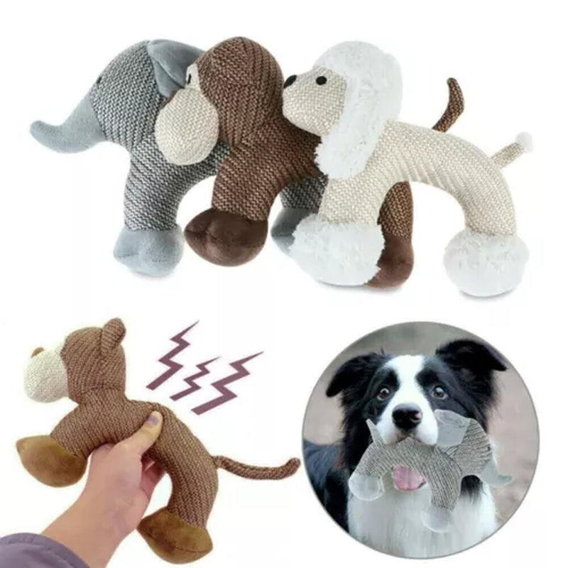 Durable Squeaky Duck Dog Chew Toys for Small and Large Breeds – Interactive Pet Supplies