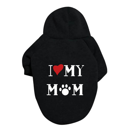 Cat & Dog Clothes for Large & Small Dogs Black Pet Clothing