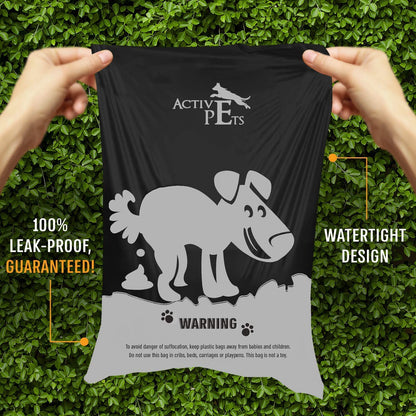 Lavender-Scented Dog Waste Bags - Leak-Proof and Easy-Tear for Eco-Friendly Disposal