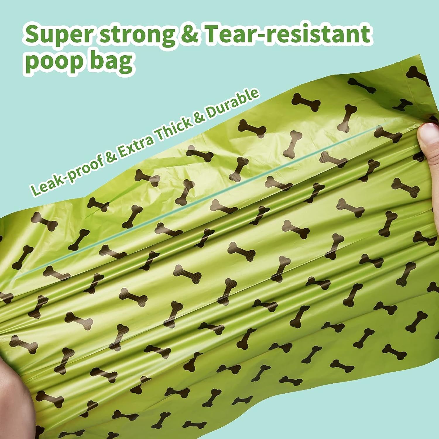 Premium Lavender Scented Dog Waste Bags - Leak-Proof and Safe Disposal Solution (135 Count)