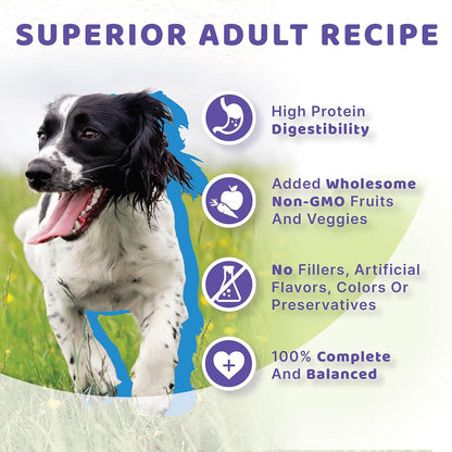 Grain-Free Surf & Turf Adult Dry Dog Food, 4-Pound Bag