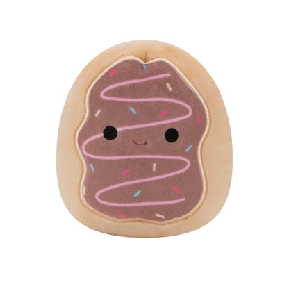 Original 3.5-Inch 2-Pack Emery Latte and Deja Donut Plush Dog Toys Set