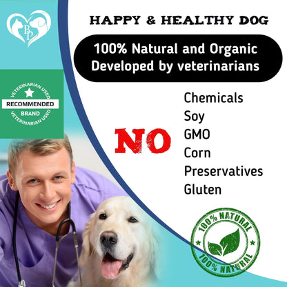 Hemp-Infused Calming Chews for Dogs - Effective Relief for Puppy Separation Anxiety
