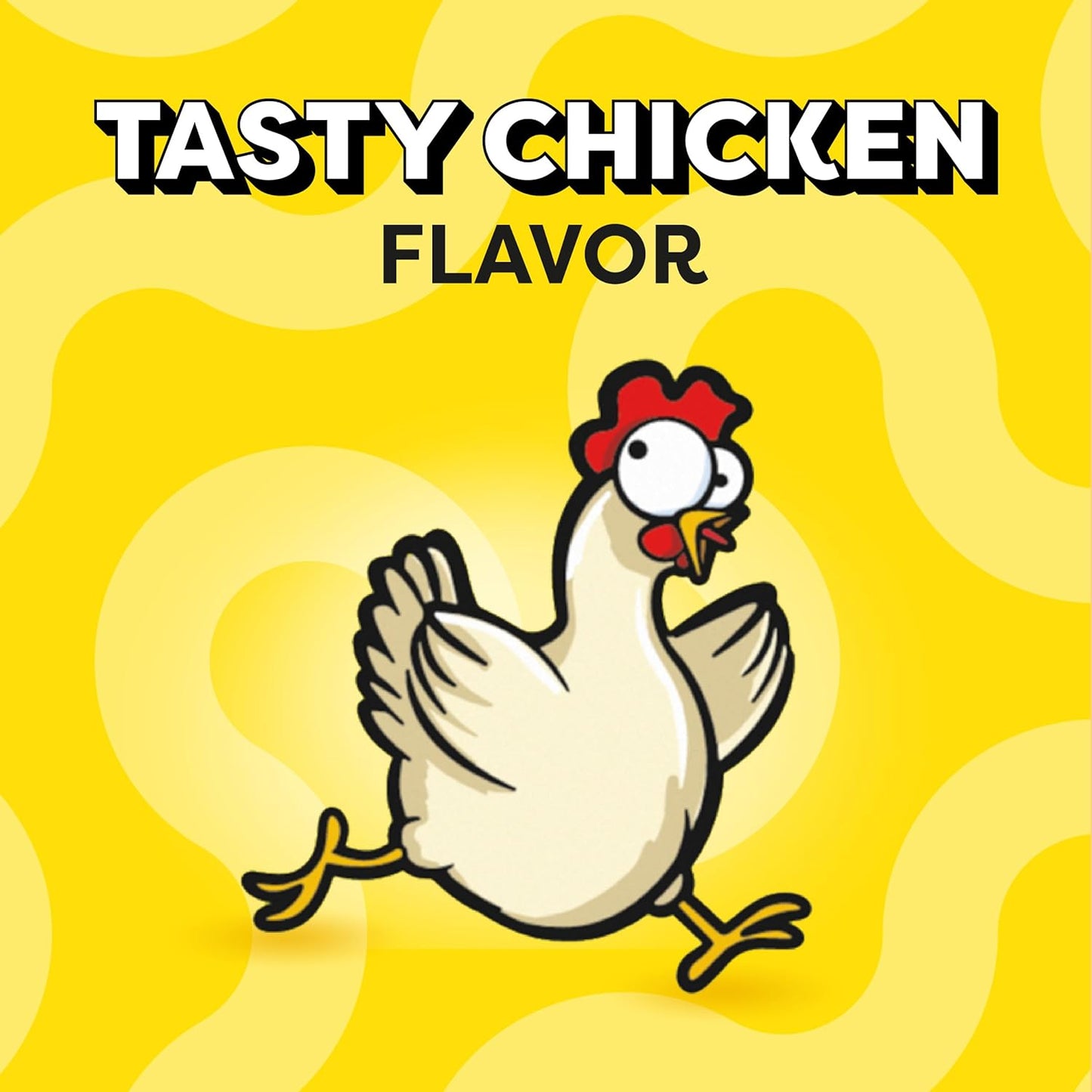 Jumbo Chicken Flavor Cat Treats, Crunchy and Soft, 2.5 Oz Pouch (Pack of 12)