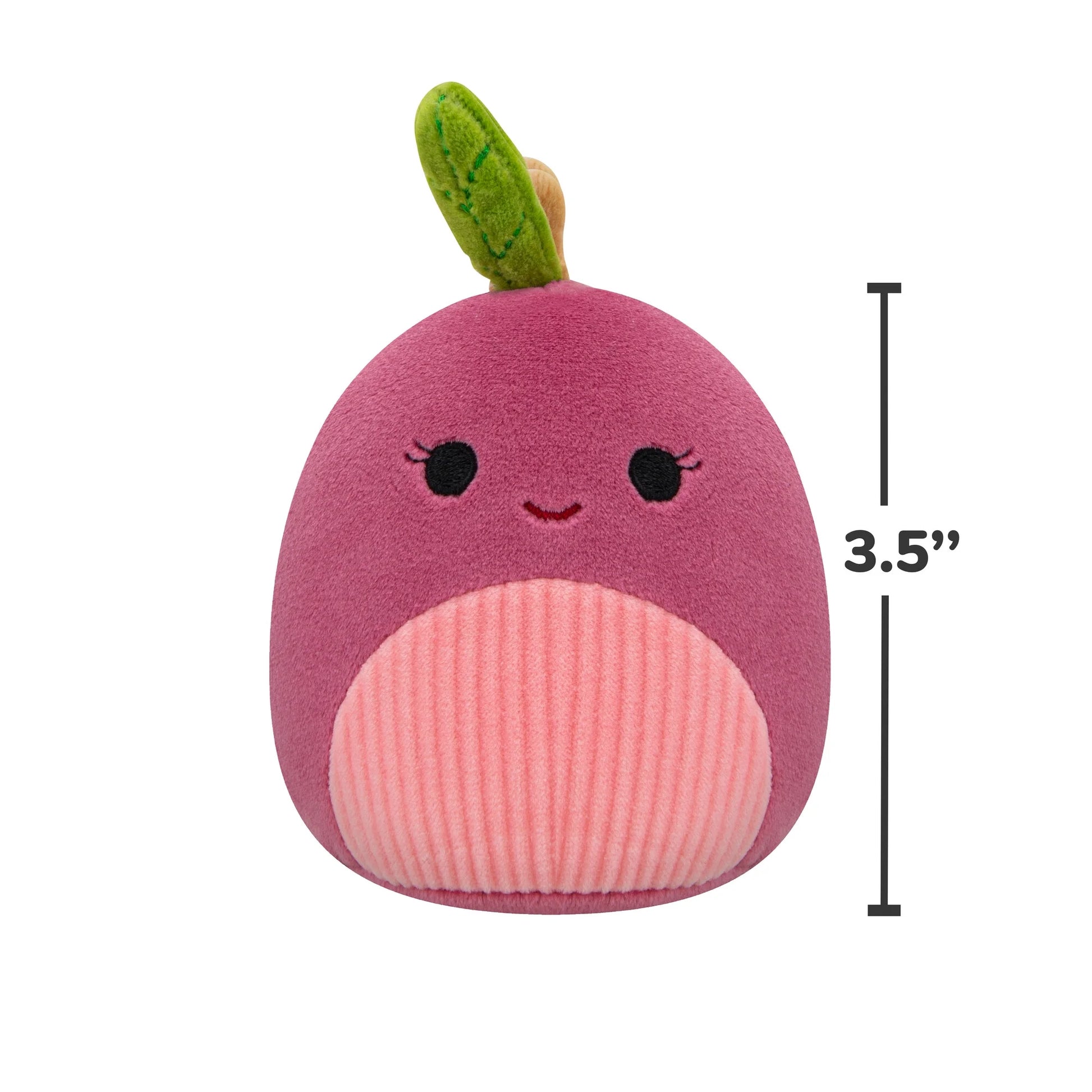 Original 3.5-Inch Plush Dog Toy Set: Cherry the Red Cherry and Celia the Orange Slice (2-Pack)