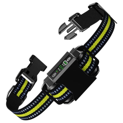 Rechargeable Waterproof Dog Bark Collar with Automatic Identification and Dual Mode Stimulation (Beep, Vibration, Static) - 6 Intensity Levels