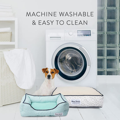 Now House for Pets by Grey Diamond Medium Washable Cuddler Dog Bed for Medium Breeds
