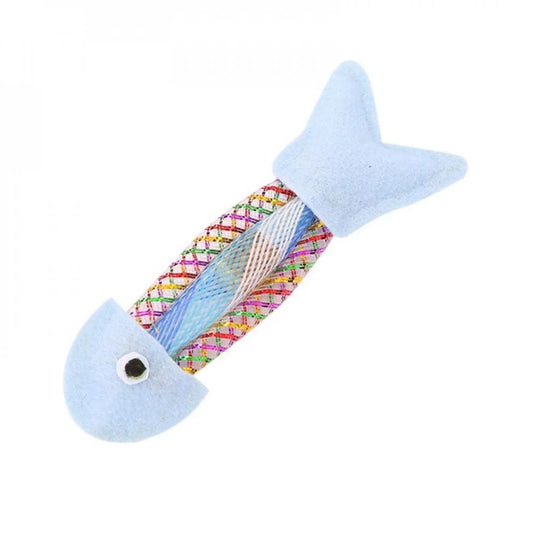 Interactive Plush Cat Toy Set with Ball and Training Accessories, Assorted Colors (2 Pieces)