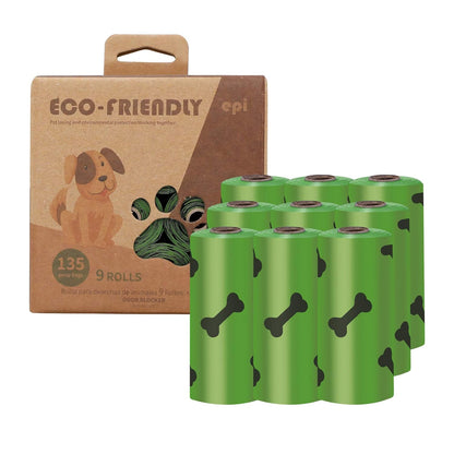 Premium Lavender Scented Dog Waste Bags - Leak-Proof and Safe Disposal Solution (135 Count)