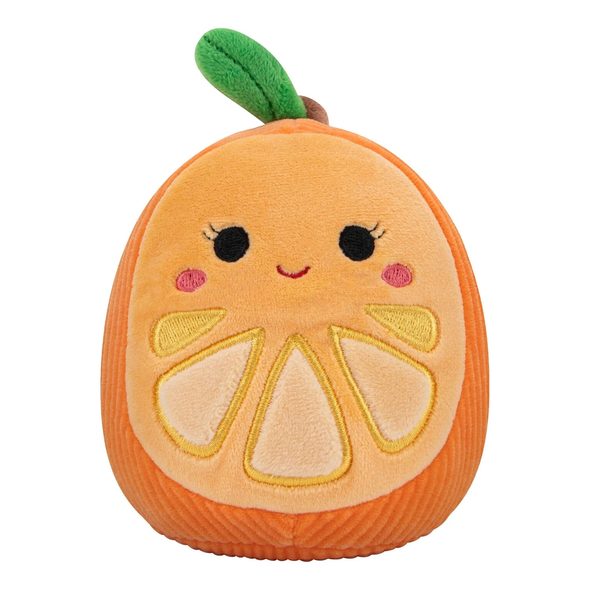 Original 3.5-Inch Plush Dog Toy Set: Cherry the Red Cherry and Celia the Orange Slice (2-Pack)