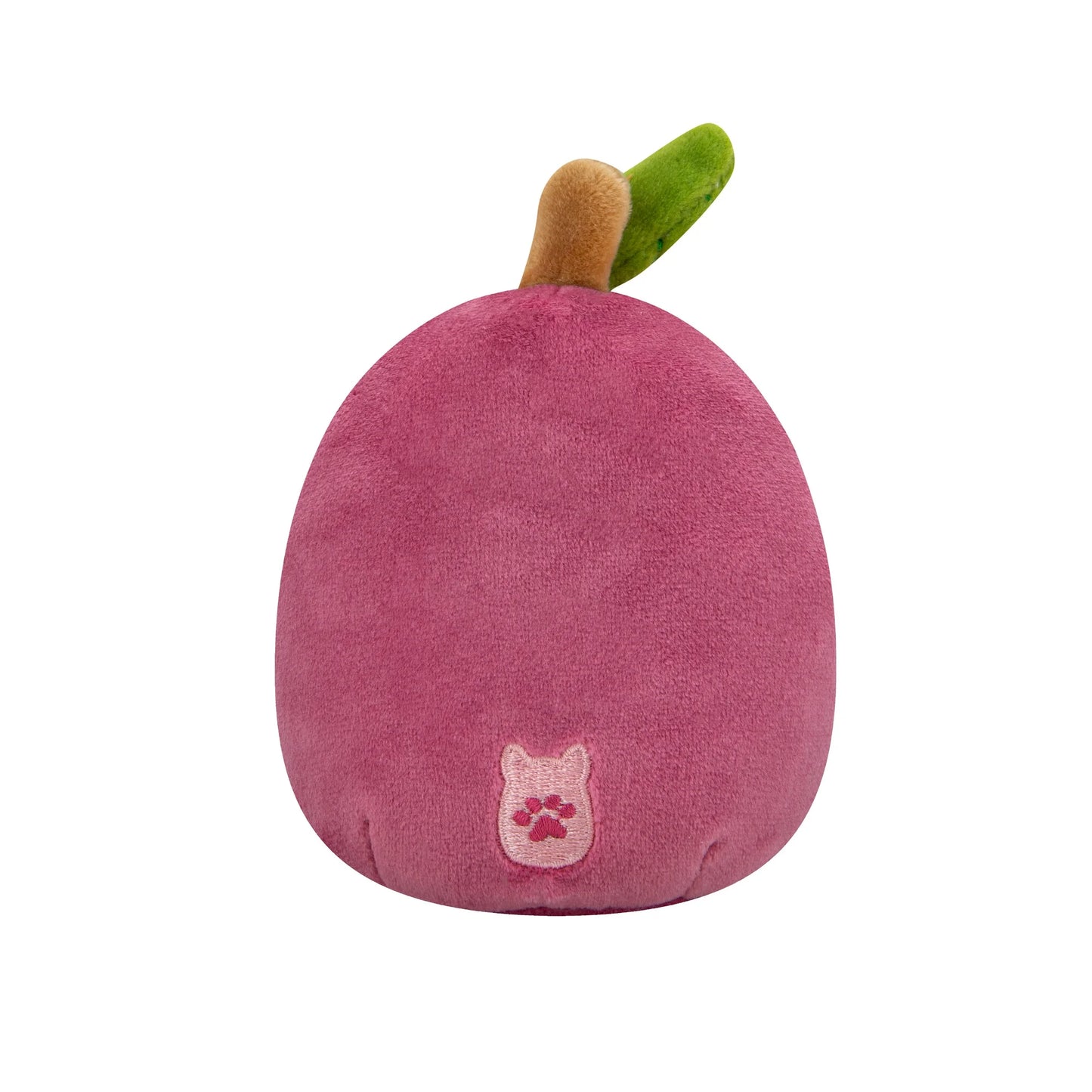 Original 3.5-Inch Plush Dog Toy Set: Cherry the Red Cherry and Celia the Orange Slice (2-Pack)