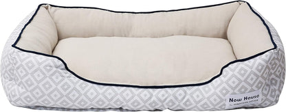 Now House for Pets by Grey Diamond Medium Washable Cuddler Dog Bed for Medium Breeds