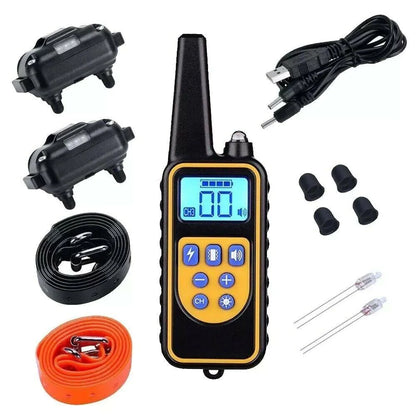 3000 FT Rechargeable Remote Dog Training Collar - Waterproof Shock Trainer