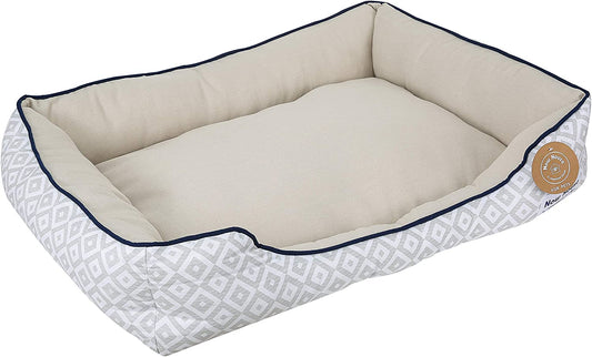 Now House for Pets by Grey Diamond Medium Washable Cuddler Dog Bed for Medium Breeds